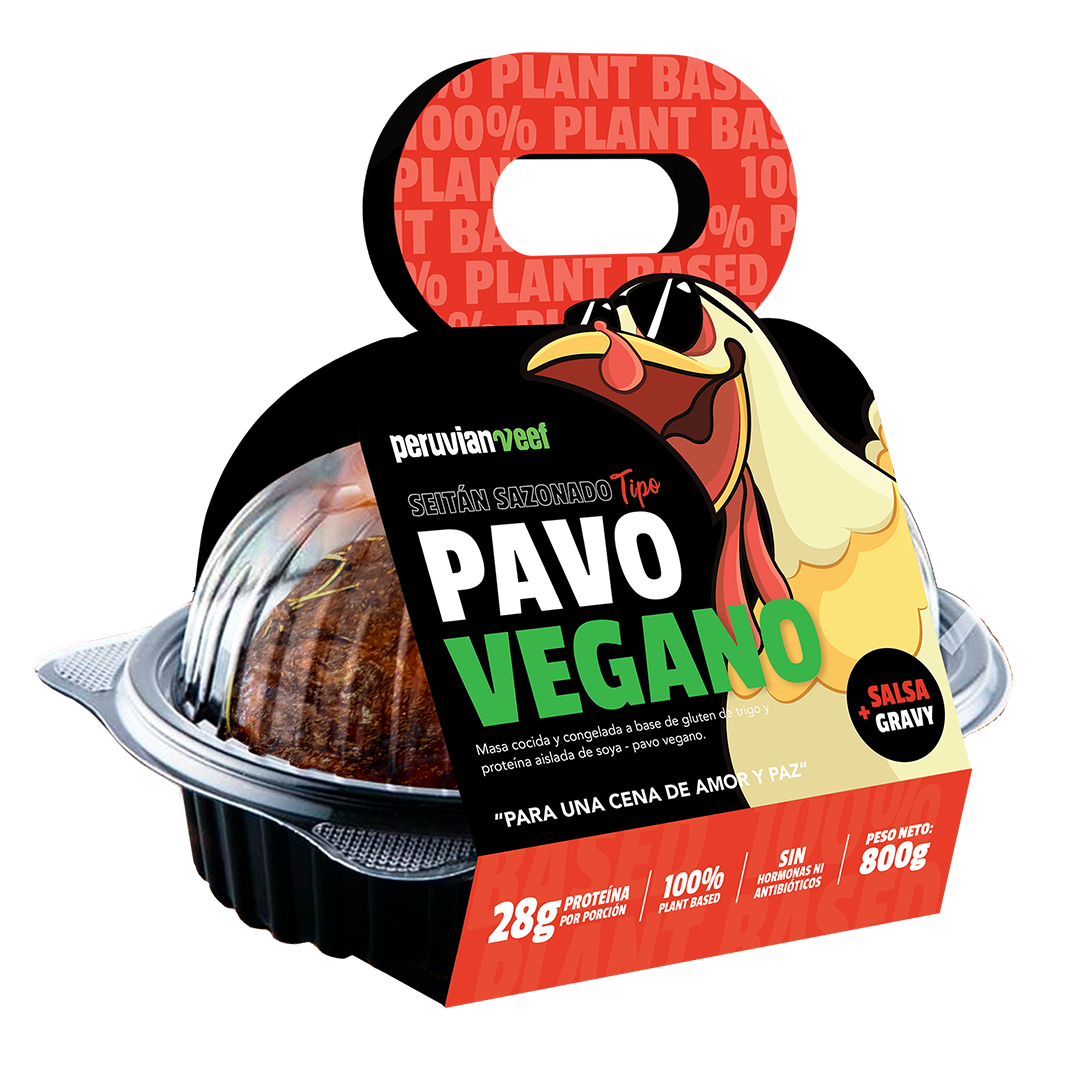 Pavo «Vegano» x 800g + Salsa Gravy